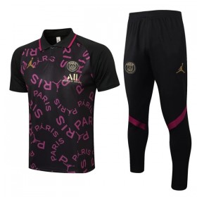 Paris Saint Germain Polo De Entrenamiento 2022/23 Púrpura Negra - Hombre